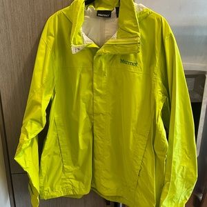 Marmot PreCip Eco Rain Jacket- Neon Green